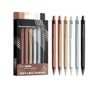 Stylos de Couleur à Pointe Fine - Écriture Fluide 0,7 mm 6 Couleurs Lavables | Stylos à Encre Pointe Fine - pour Maison Bureau École Prise de Notes Journal Créatif Dessins Artistiques Peinture