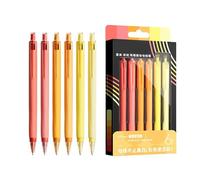 Stylos de couleur à pointe fine - Écriture lisse de 0,7 mm 6 couleurs lavables | Stylos à encre colorée à pointe fine | pour étudiants, enseignants, écrire, peinture à base d'eau, bande dessinée