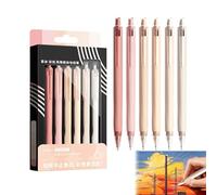 Stylos de couleur à pointe fine - Écriture lisse de 0,7 mm 6 couleurs lavables, stylos de couleur à pointe fine, pour bureau, école, journal, écriture, esquisses artistiques, bande dessinée