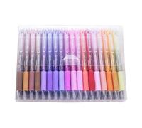 Stylos de couleur effaçables - Ensemble d'encre gel à friction pour correction d'écriture | Encre thermique effaçable avec pointe fine de précision, débit fluide sans bavures, outil de prise de notes