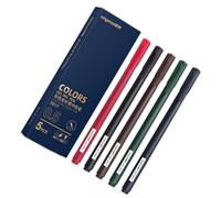 Stylos de couleur pour scrapbooking - 5 stylos colorés pour carnet de notes | Stylo d’art d’écriture créative | Marqueurs à encre Gel multicolores, ensemble de papeterie pour dessin et écriture, Colle