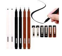 Stylos de Dessin 6 Pièces Marqueurs Séchage Rapide Écriture et Contour | Stylos Pour Esquisse Et Contours Pour Adultes Débutants Étudiants Projets Scolaires Travaux Artistiques Contour
