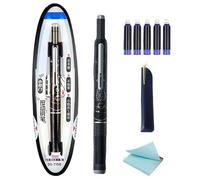 Stylos de fontaine d'écriture | Stylo fin Stylo d'écriture lisse avec cartouches d'encre - Grip antidérapant Fournitures scolaires stationnaires pour esquisser calligraphie lettrage graffiti doodling