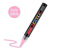 Stylos De Peinture Acrylique À Pointe Moyenne,Peinture Rupestre,Stylo Marqueur De Dessin Pour Pierre,Céramique,Verre,Bois,Toile,Graffiti Bricolage,36 Couleurs - Type Pale Pink R208