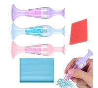 Stylos de peinture de pierres précieuses - Style pot de fleur