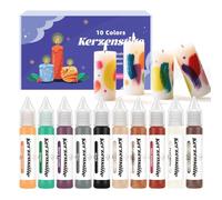 Stylos de peinture pour le design, 10 couleurs | Dessin direct à la cire, mélange décoratif à base d'acrylique, décoration d'intérieur artistique, décoration d'intérieur