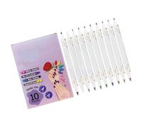 Stylos de peinture pour ongles, 10 pièces, offrant un séchage rapide et 10 nuances populaires pour des créations artistiques détaillées dans les fournitures de Salons