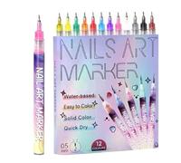 Stylos de vernis à ongles, longue durée, séchage rapide, stylos de peinture à ongles pour, pour salon, maison, fête, vacances, été, printemps, Halloween, mariage, pratique quotidienne