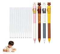 Stylos drôles, 4 pièces avec 12 recharges, jouets mignons | Pistolet à eau pour Trucs - Pour , étudiants, garçons, filles, adolescents, adultes, maison, bureau, école, classe, voyage