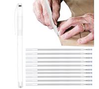 Stylos effaçables à la chaleur - Encre disparaissante, marqueurs rechargeables pour tissu avec 10 recharges, marqueurs de tissu | Marqueur de tours pour matelassage, tissus à la craie