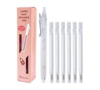 Stylos effaçables à la chaleur pour tissu - Ensemble de stylos de marquage pour et matelassage | L'encre à pointe fine disparaît avec le fer ou la chaleur - Outil de de précision à