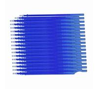 Stylos Effaçables, Stylos à Gel Effaçables Recharges de Effacées avec des Recharges de Gel de Remplacement de Point Final 0,5 Mm pour l'école de Bureau de Effacée (50pcs)