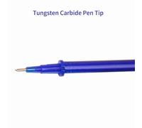 Stylos Effaçables, Stylos à Gel Effaçables Recharges de Effacées avec des Recharges de Gel de Remplacement de Point Final 0,5 Mm pour l'école de Bureau de Effacée (100PCS)