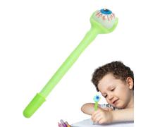 Stylos effrayants, marqueurs avec motif globe oculaire, stylos d'Halloween pour adultes qui brillent dans le noir, pour salle de classe, école, maison, art, dessin, journal, travaux manuels