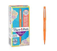 LOT DE 3 stylos feutre flair original orange