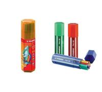 Stylos feutres - STABILO - Pen 68 - Boîte de 20 - Pointe ogive - Encre à base d'eau