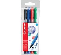 Stylos-feutres - STABILO - pointMax - 4 couleurs - pointe moyenne - ultra résistants