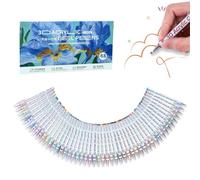 Stylos Gel Acrylique 3D | Stylo Gel Coloration Adulte,Marqueurs Dessin Aquarelle pour Papier Bois Cartes Pierre Toile Art Décoratif