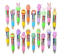 Stylos Gel Couleurs - Pack 20 Mini Stylos Pâques Écriture Fluide, Fournitures Scolaires Amusantes et Pratiques, Accessoire Création Dessin Précis Ergonomique, Outil Apprentissage | Maison Écol