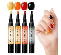 Stylos Gel Pour Ongles 4 Pièces Nail Design Halloween DIY