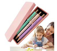 Stylos inspirants pour femme - Outil d'écriture lisse et fantaisie - Stylos d'écriture pour femmes, pour le bureau, le travail, le quotidien, les amis, les collègues, le bureau, les enseignants, les