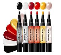 Stylos Manucure Outil Manucure Liner Pour Ongles Séchage | Marqueurs d'Art pour Ongles Idéal Pour Maison Halloween Bureau Fête Adultes Femmes Filles