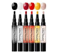 Stylos Marqueurs à Ongles Outil De Manucure Liner De Peinture D'Ongles À | Marqueurs d'Art pour Ongles pour Halloween Maison Salon Bureau Fêtes Adultes Femmes et Filles