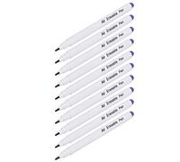 Stylos Marqueurs de Tissu Solubles dans L'eau, Lot de 10 pour la Couture, la Broderie, Stylo Effaçable à L'eau pour Vêtements, Chaussures, Artisanat en Cuir (tête unique violet)