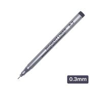 Stylos Marqueurs Manga À Aiguille,Revêtement Pigmenté,Séchage Rapide,Étanche,Pour Croquis,Dessin Artistique,Peinture,Brosse,Fournitures Scolaires,1 Pièce - Type 0.3mm