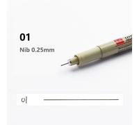 Stylos Marqueurs Manga À Aiguille,Revêtement Pigmenté,Séchage Rapide,Étanche,Pour Croquis,Dessin Artistique,Peinture,Brosse,Fournitures Scolaires,1 Pièce #F