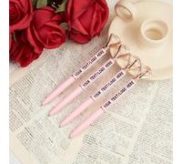 Stylos personnalisés 1/2/4 pièces, Texte et logo personnalisables disponibles, gravure laser, Surmonté d'un diamant synthétique de gros carats, mariage, anniversaire, événements, publicité Goodies