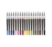 Stylos pinceaux Pentel Art Brush Color, ensemble de 18 couleurs, import s du Japon, emballage d'origine Komainu-Dou