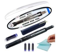 Stylos plume rétractables pour l'écriture | Stylo d'écriture lisse à pointe fine avec cartouches d'encre, pointe lisse, sans fuite, outil de calligraphie pour croquis, graffiti, lettrage, texte