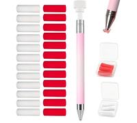 Stylos pour art diamant, stylo à cire rechargeable automatique avec cire de rechange et applicateur de strass pour nail art et loisirs créatifs