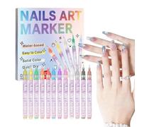 Stylos pour la peinture des ongles, pointe fine, léger, ergonomique, bricolage