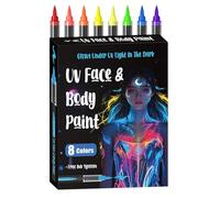 Stylos Pour Peinture Corporelle | 18 Pièces Couleurs Vibrantes Non Toxiques Et Lavables - Stylo Maquillage Corps Et Adultes - Pour Concerts Fêtes Déguisées Festivals Cosplay Halloween Théâtres