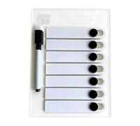 Stylos pour tableau blanc - Marqueurs effaçables 200 g, liste d'épicerie étanche pour réfrigérateur, fournitures magnétiques effaçables avec stylo | Tableau de Routine robuste pour , pour les t