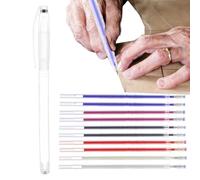Stylos Pour Tissu À Coudre - Ensemble De Marqueurs Qui Disparaissent À La Chaleur, Outils De Marquage Pour Matelassage, Stylos À Encre Effaçables Avec Écriture Fluide Et Retrait Propre | Marqueurs De
