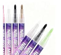 Stylos pour vernis à ongles - 3D 12 couleurs, fournitures de beauté à séchage rapide | Outils de manucure pour points d'ongles, Salon de maison, fête, voyage, séance Photo, pratique de rendez