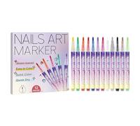 Stylos pour vernis à ongles - Fournitures de beauté à séchage rapide, ensemble de stylos créatifs pour dessin d'ongles | pour la maison, rendez-vous quotidien, salon, voyage, mariage, séance photo, va