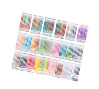 Stylos professionnels à encre gel acrylique fluorescente pointe 0,6 mm pour journal, codage couleur, prise de notes, dessin stylo étudiant