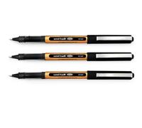 Stylos Roller Uni-Ball Eye UB-150-10 À Encre Liquide Large 1,0mm Noir Pack De 3