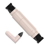 Stylos Stamp Eyeliner, Pochoir pour les Yeux, Crayon Double Embout Imperméable Résistant aux Traces Longue Tenue pour Forme des Sourcils