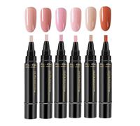Stylos Vernis À Ongles | Coffret De 6Vernis ÀOngles Longue Tenue Et Séchage Rapide | Stylos Vernis À Ongles Pour, Femmes, Adolescentes, Mamans Et Studio D'entraînement