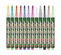 Stylos Vernis À Ongles Liner De Noël Imperméable À Séchage