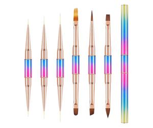 Stylos Vernis à Ongles Pinceau Liner pour Art 6 Pièces
