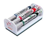 Stylotel MaxiFlo Marqueur Pointe fine pour tableau blanc - Assorti (Lot de 4)