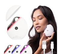 STYLPRO Gua Sha 6 en 1 chauffant à LED - Sculpte et lifte le visage avec lumière rouge, chaleur apaisante et vibrations pour un drainage lymphatique et une peau éclatante, sans effort.