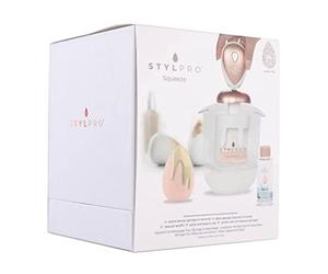 Stylpro Kit de nettoyage électrique pour éponges de maquillage avec nettoyant 85 ml