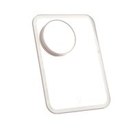 StylPro Miroir de courtoisie – Grossissant x10, rechargeable, LED intensité variable, étui de voyage